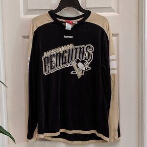 Reebok Face-off Pittsburgh Penguins Men's Med Top